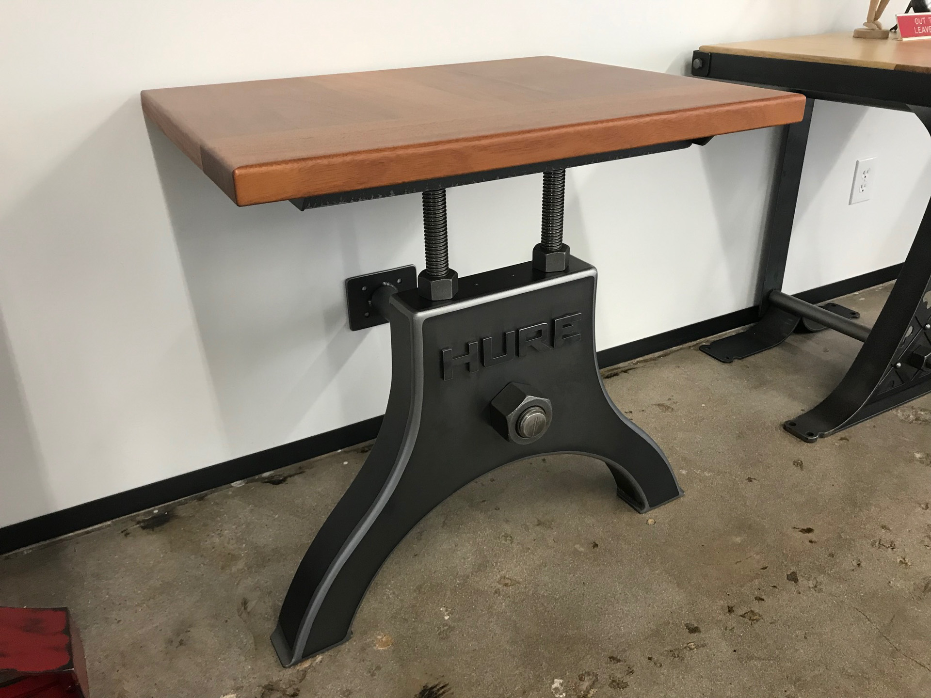 hure crank table base for sale